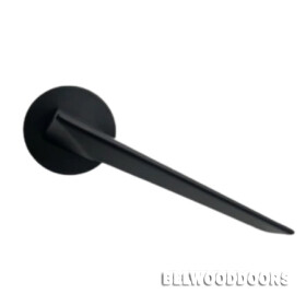 Ручка дверная Laurel LM EZ, круг, черный фото