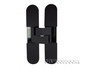 Петля скрытой установки AGB Eclipse 3.0 универсальная (черный) (E30200.02.93) с комплектом колпачков фото