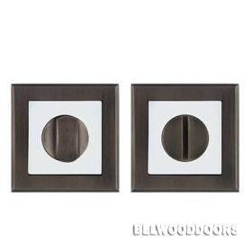 Ручка поворотная BK6 QL GR/CP-23 графит/хром фото