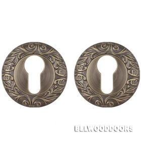 Накладка под цилиндр ET SM MAB-6 темная бронза фото